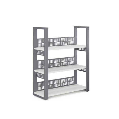 Стеллаж открытый Kobor SО3-140/36 graphite/premium Стеллаж открытый Kobor SО3-140/36 graphite/premium