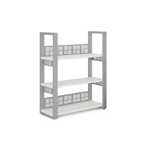 Стеллаж открытый Kobor SО3-120/36 aluminum/premium Стеллаж открытый Kobor SО3-120/36 aluminum/premium