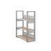 Стеллаж открытый Kobor SО3-80/36 aluminum/natural Стеллаж открытый Kobor SО3-80/36 aluminum/natural