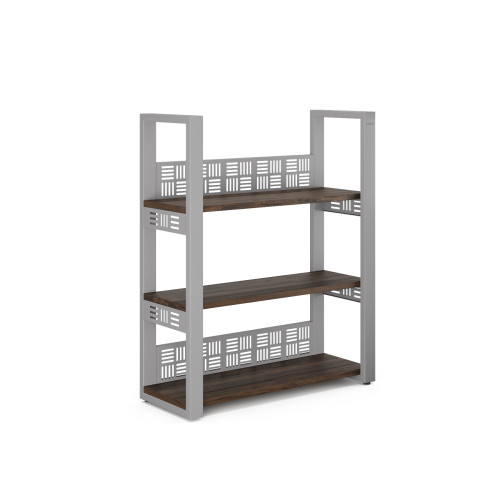 Стеллаж открытый Kobor SО3-120/36 aluminum/charlston Стеллаж открытый Kobor SО3-120/36 aluminum/charlston