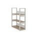 Стеллаж открытый Kobor SО3-100/36 white/natural Стеллаж открытый Kobor SО3-100/36 white/natural