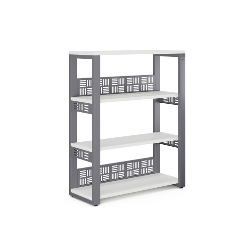 Стеллаж открытый Kobor ST3-60/36 graphite/premium Стеллаж открытый Kobor ST3-60/36 graphite/premium