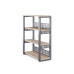 Стеллаж открытый Kobor ST3-60/36 graphite/natural