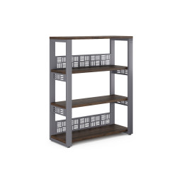 Стеллаж открытый Kobor ST3-80/36 graphite/charlston