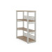 Стеллаж открытый Kobor ST3-100/36 white/natural Стеллаж открытый Kobor ST3-100/36 white/natural