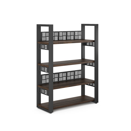 Стеллаж открытый Kobor SO4-120/36 black/charlston Стеллаж открытый Kobor SO4-120/36 black/charlston