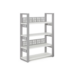 Стеллаж открытый Kobor SO4-80/36 aluminum/premium