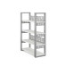 Стеллаж открытый Kobor SO4-140/36 aluminum/premium Стеллаж открытый Kobor SO4-140/36 aluminum/premium