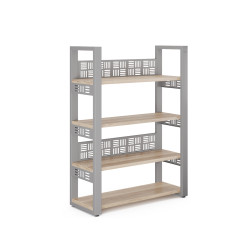 Стеллаж открытый Kobor SO4-100/36 aluminum/natural