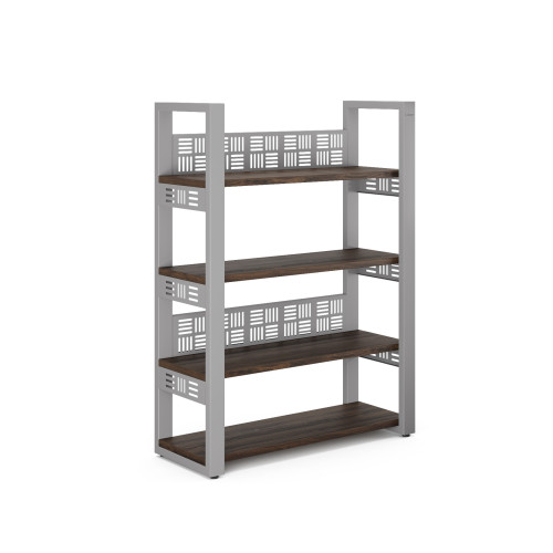 Стеллаж открытый Kobor SO4-60/36 aluminum/charlston Стеллаж открытый Kobor SO4-60/36 aluminum/charlston