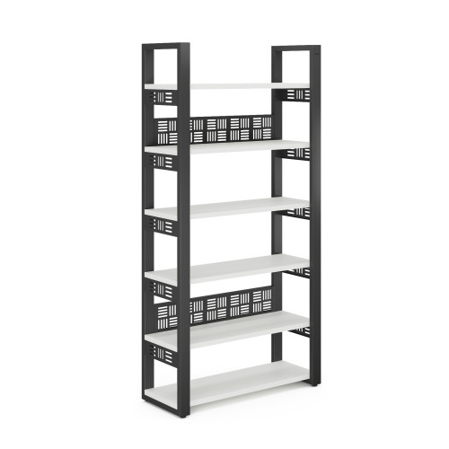 Стеллаж открытый Kobor SO6-140/36 black/premium