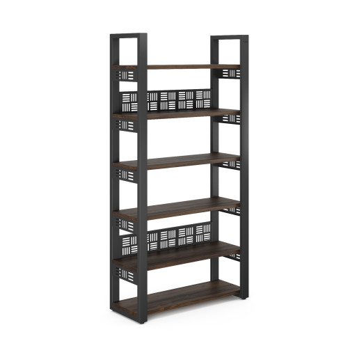 Стеллаж открытый Kobor SO6-60/36 black/charlston
