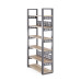 Стеллаж открытый Kobor SO6-80/36 graphite/natural