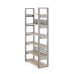 Стеллаж открытый Kobor SO6-80/36 aluminum/natural Стеллаж открытый Kobor SO6-80/36 aluminum/natural