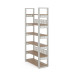 Стеллаж открытый Kobor SO6-60/36 white/natural Стеллаж открытый Kobor SO6-60/36 white/natural