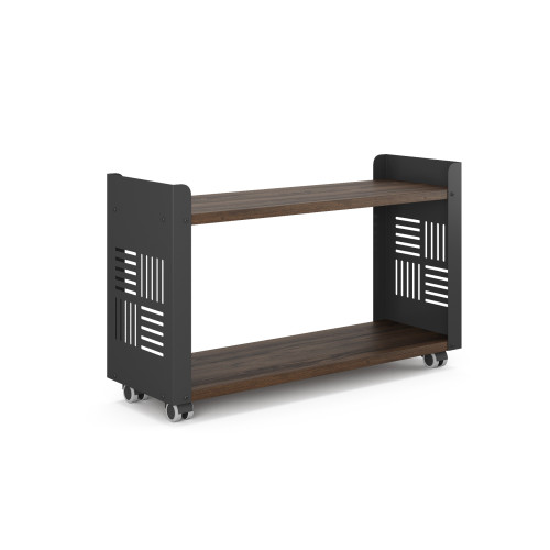 Стеллаж мобильный Kobor SМ2-90/30 black/charlston Стеллаж мобильный Kobor SМ2-90/30 black/charlston