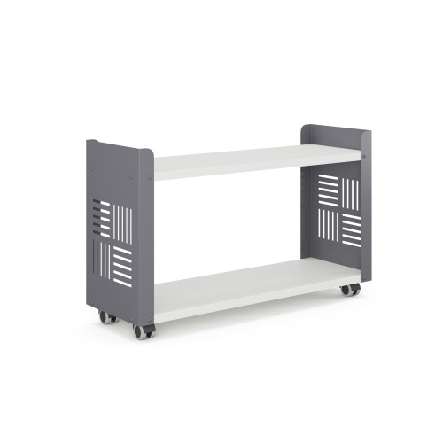 Стеллаж мобильный Kobor SМ2-90/30 graphite/premium