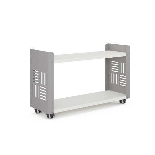 Стеллаж мобильный Kobor SМ2-90/30 aluminum/premium