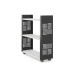 Стеллаж мобильный Kobor SM3-90/30 black/premium
