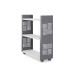 Стеллаж мобильный Kobor SM3-90/30 graphite/premium