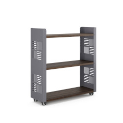 Стеллаж мобильный Kobor SM3-90/30 graphite/charlston Стеллаж мобильный Kobor SM3-90/30 graphite/charlston