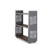 Стеллаж мобильный Kobor SM3-90/30 graphite/charlston Стеллаж мобильный Kobor SM3-90/30 graphite/charlston