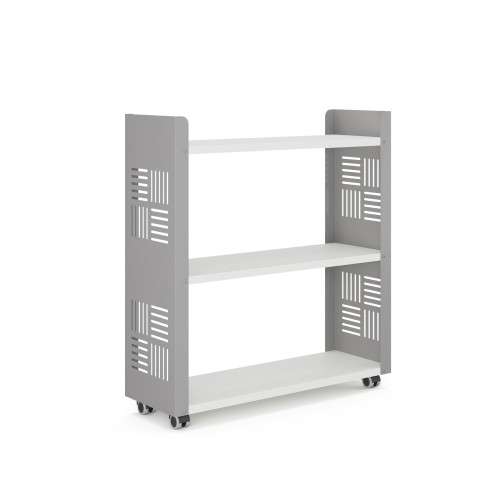 Стеллаж мобильный Kobor SM3-90/30 aluminum/premium Стеллаж мобильный Kobor SM3-90/30 aluminum/premium
