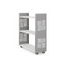 Стеллаж мобильный Kobor SM3-90/30 aluminum/premium Стеллаж мобильный Kobor SM3-90/30 aluminum/premium
