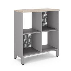 Стеллажная система SQ-2Х2 aluminum/natural