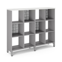 Стеллажная система SQ-3Х4 aluminum/premium