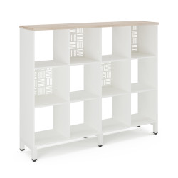 Стеллажная система SQ-3Х4 white/natural