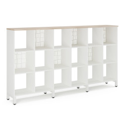 Стеллажная система SQ-3Х6 white/natural