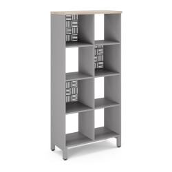Стеллажная система SQ-4X2 aluminum/natural