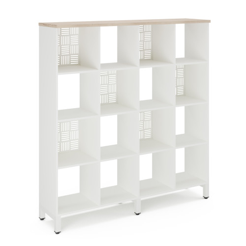Стеллажная система SQ-4X4 white/natural Стеллажная система SQ-4X4 white/natural