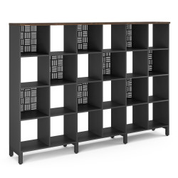Стеллажная система SQ-4X6 black/charlston Стеллажная система SQ-4X6 black/charlston