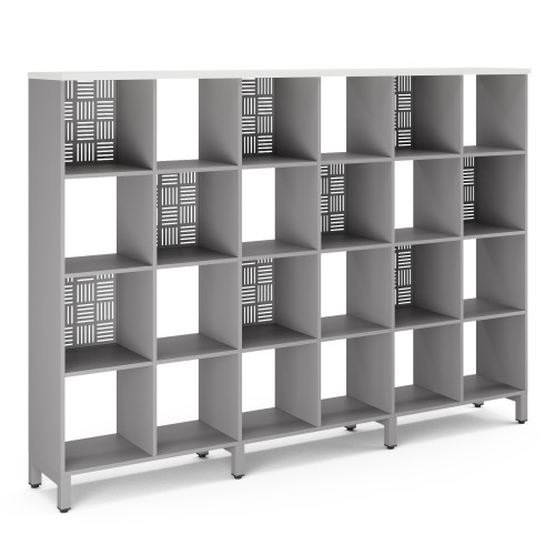 Стеллажная система SQ-4X6 aluminum/premium