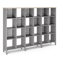 Стеллажная система SQ-4X6 aluminum/natural Стеллажная система SQ-4X6 aluminum/natural