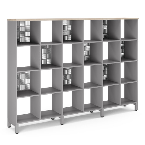 Стеллажная система SQ-4X6 aluminum/natural Стеллажная система SQ-4X6 aluminum/natural