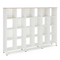 Стеллажная система SQ-4X6 white/natural Стеллажная система SQ-4X6 white/natural