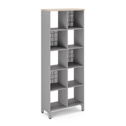 Стеллажная система SQ-5X2 aluminum/natural