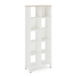 Стеллажная система SQ-5X2 white/natural