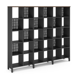 Стеллажная система SQ-5X6 black/charlston