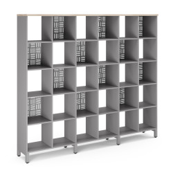 Стеллажная система SQ-5X6 aluminum/natural