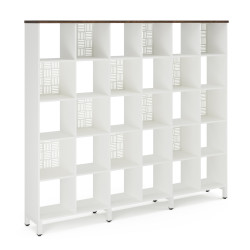 Стеллажная система SQ-5X6 white/charlston