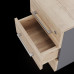 Тумба мобильная Kobor TМ3-40/60 graphite/natural