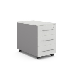Тумба мобильная Kobor TМ3-40/50 aluminum/premium