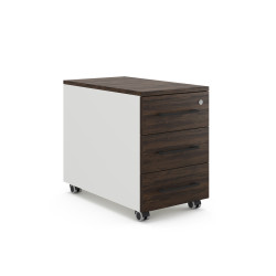 Тумба мобильная Kobor TМ3-40/70 white/charlston