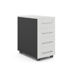 Тумба мобильная Kobor TМ4-40/70 black/premium Тумба мобильная Kobor TМ4-40/70 black/premium