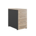 Тумба приставная Kobor TS4-40/70 black/natural Тумба приставная Kobor TS4-40/70 black/natural