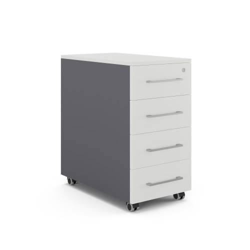 Тумба мобильная Kobor TМ4-40/50 graphite/premium Тумба мобильная Kobor TМ4-40/50 graphite/premium
